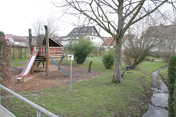 Der Spielplatz im Überblick.